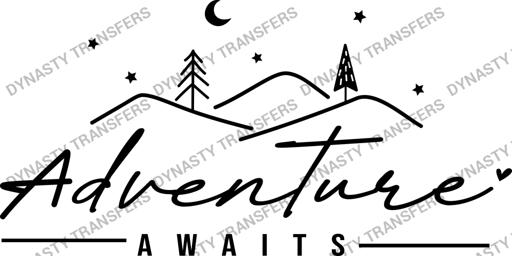 Adventure Awaits - Black