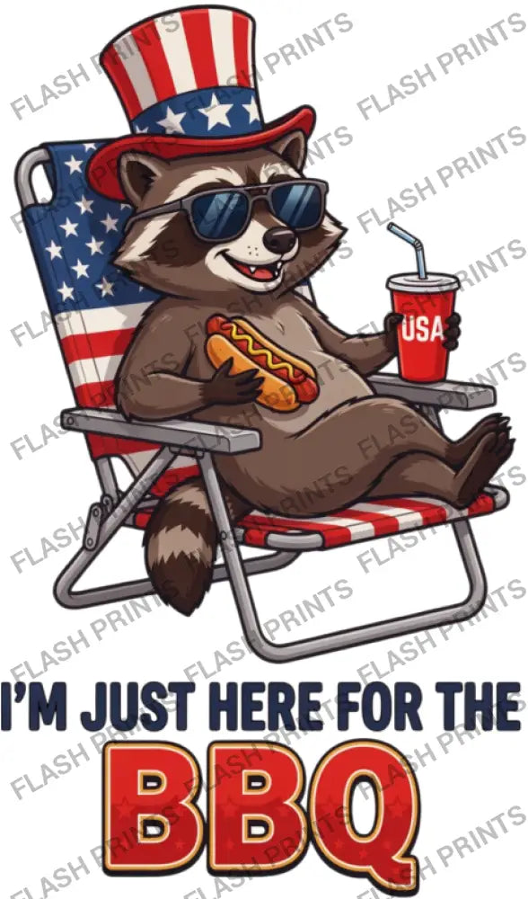 BBQ Bandit Raccoon - Adult