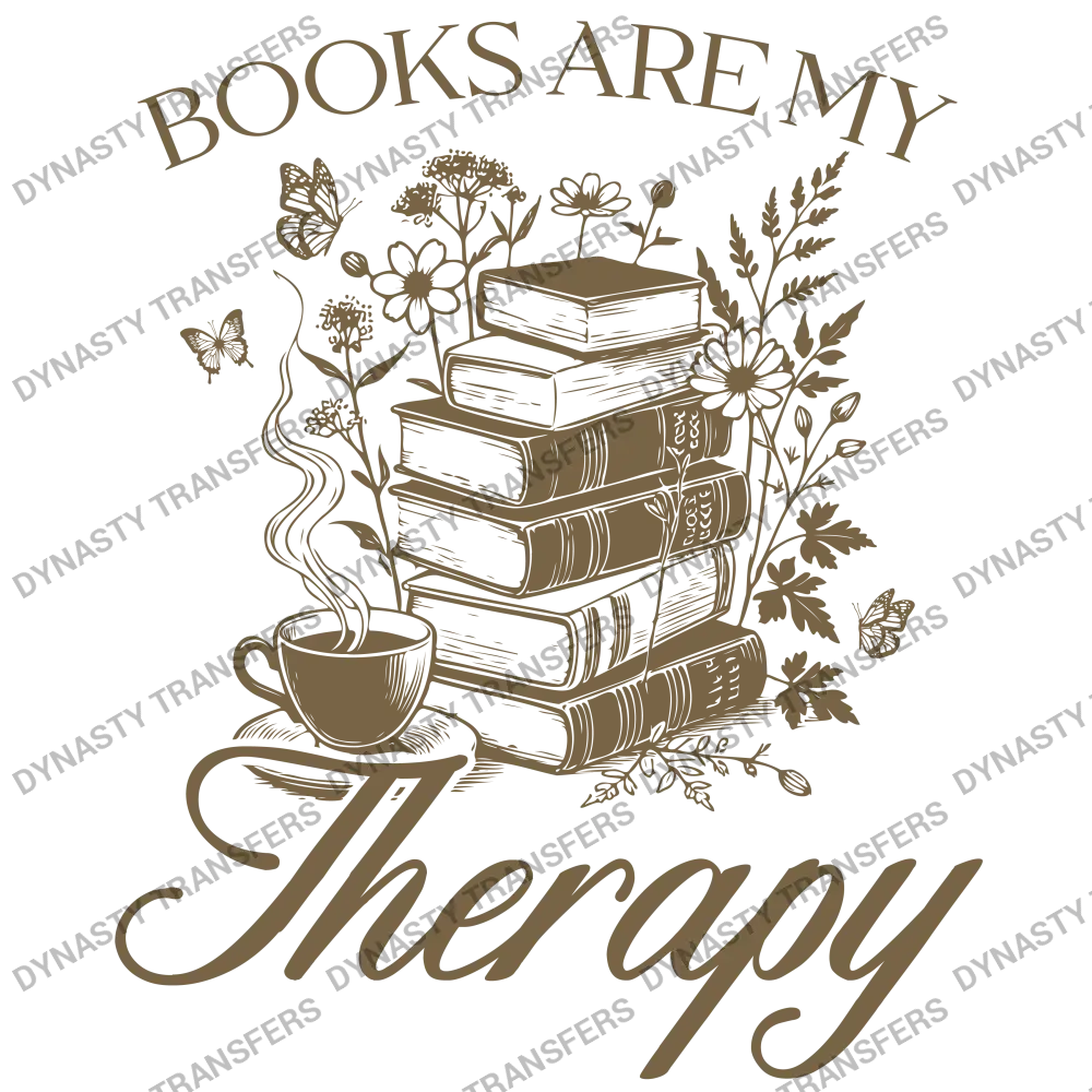 Books Are My Therapy
