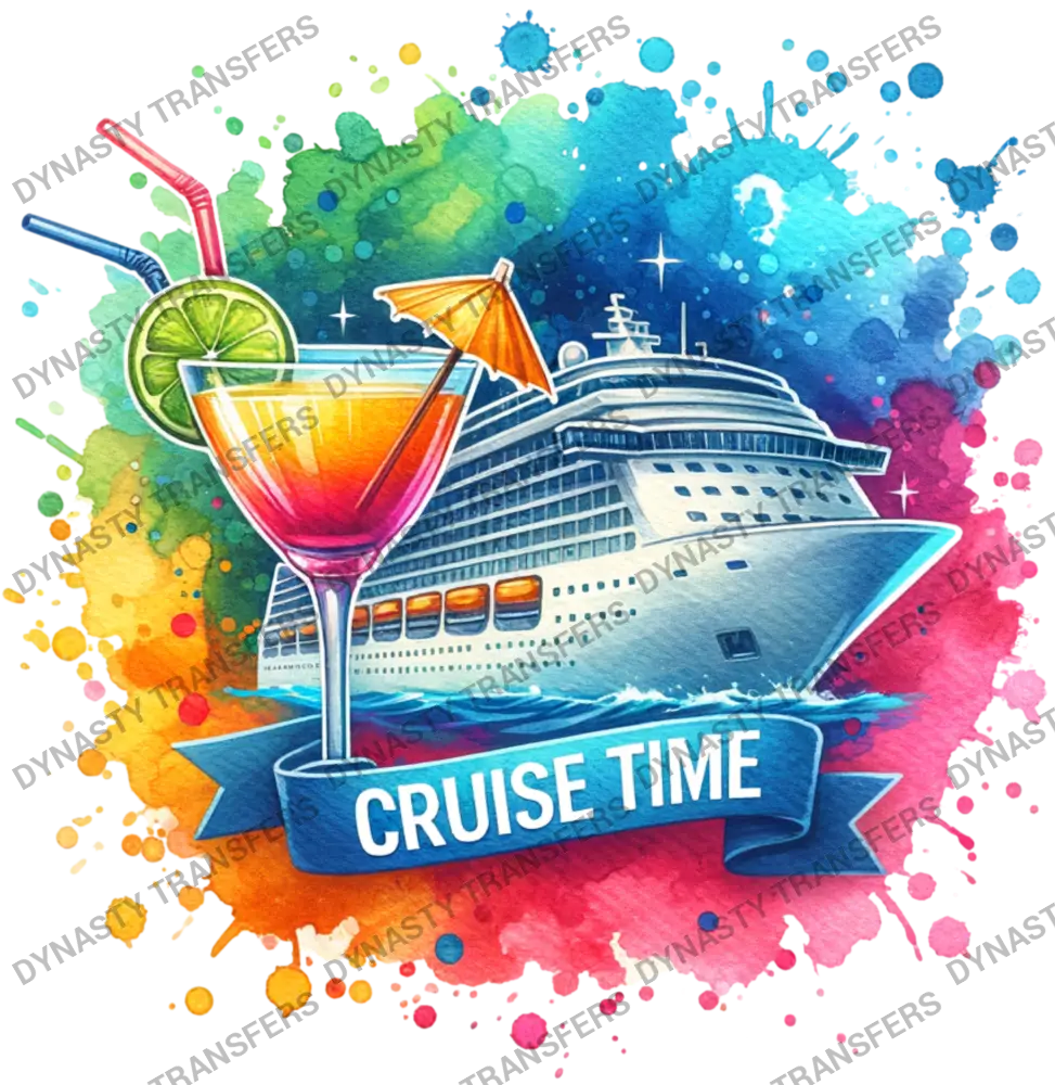 Cruise Watercolor