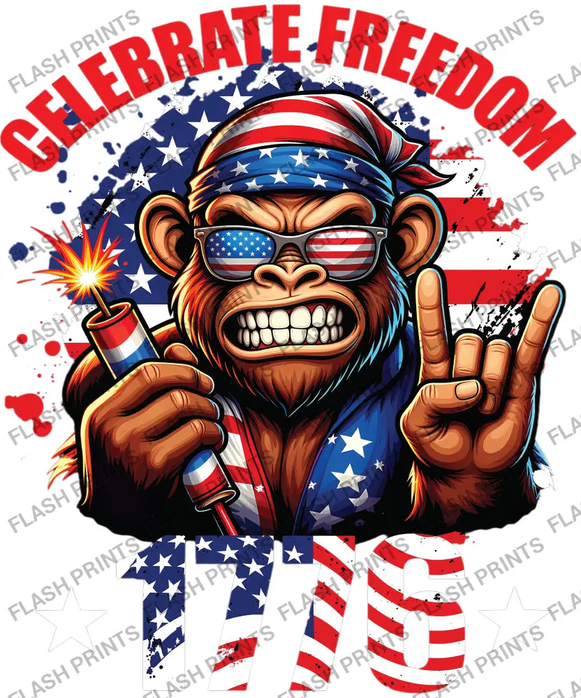 Firecracker Freedom Chimp - Adult