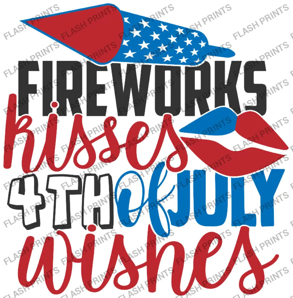 Fireworks Kisses & July Wishes - Adult