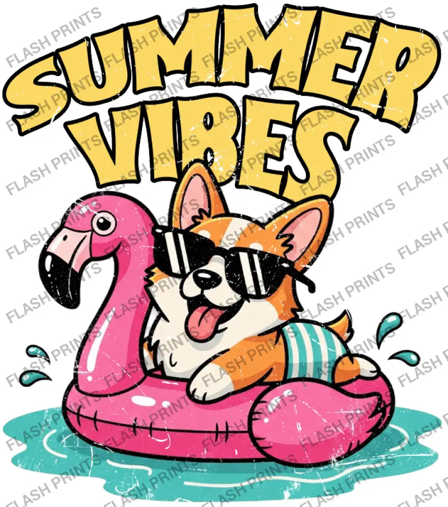 Funny Dog Summer Pool Float - Adult
