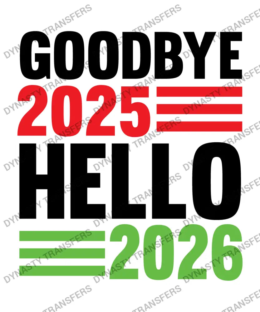 Goodbye 2025