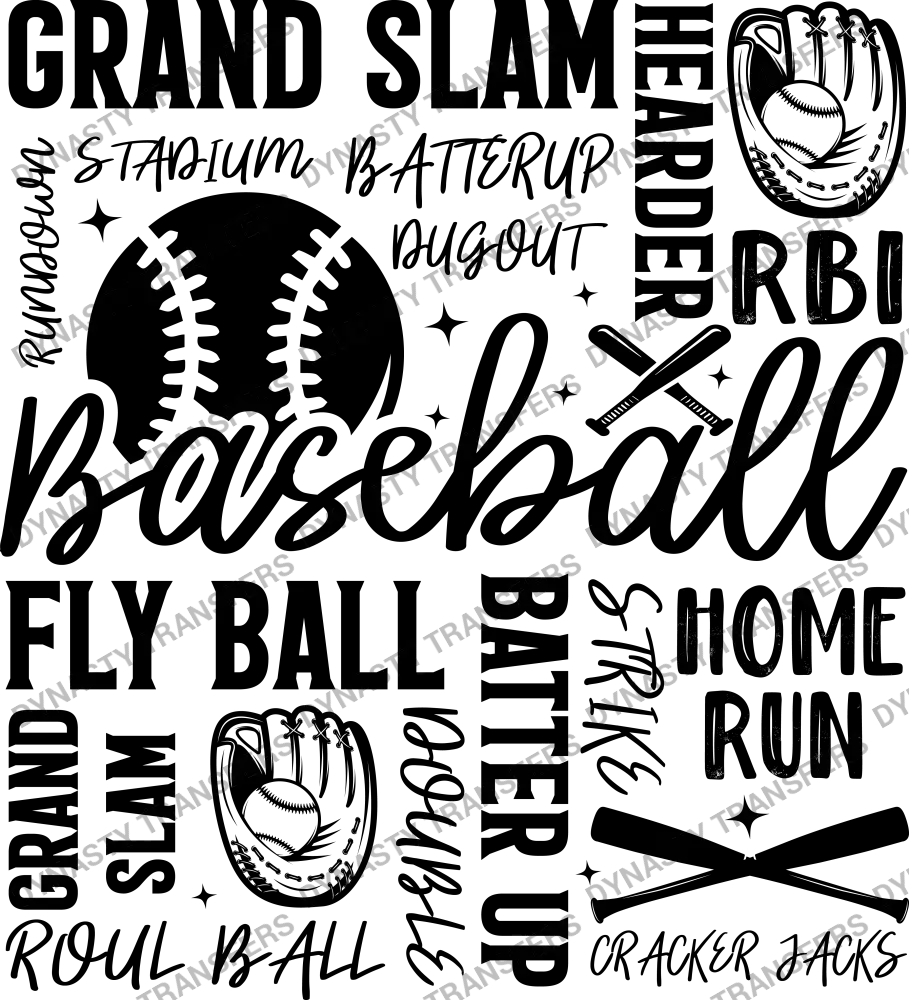 Grand Slam Baseball Collage