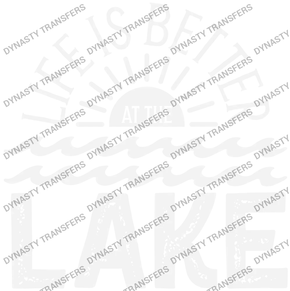 Life Is Better At The Lake