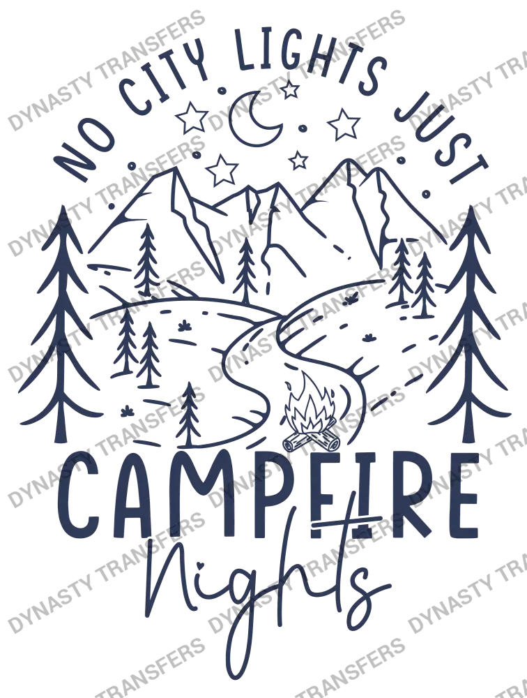 No City Lights Just Campfire Nights