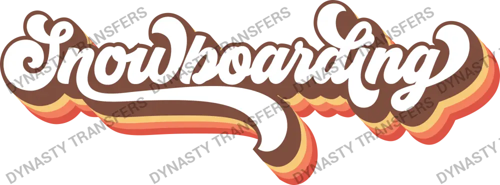 Snowboarding Retro