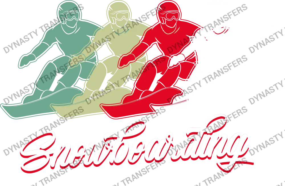 Snowboarding Silhouette