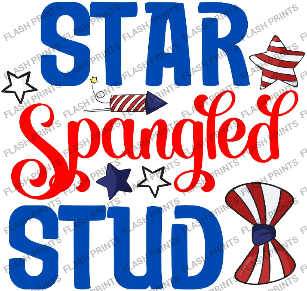 Star Spangled Stud - Adult
