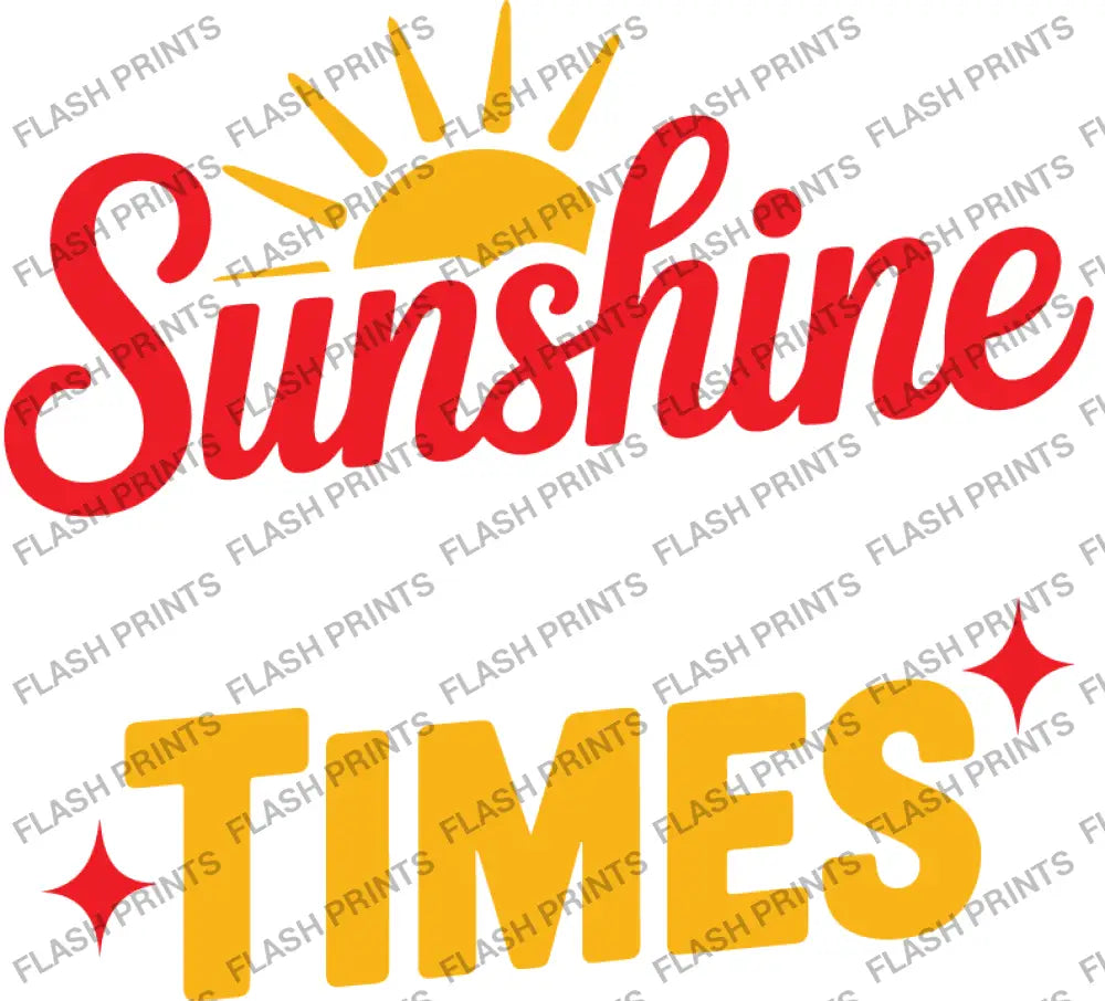 Sunshine And Good Times - Adult