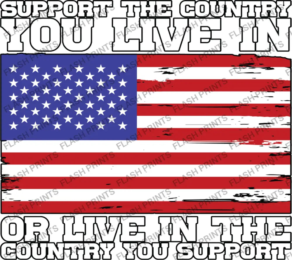 Support the Country You Love - Adult