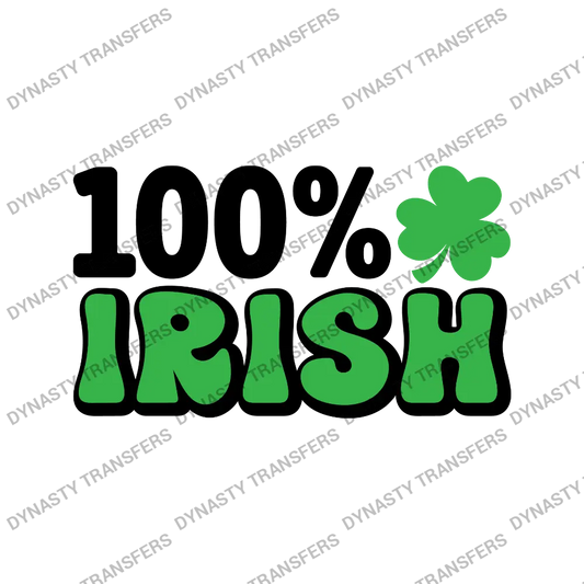 100% Irish