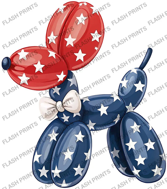 4th Of July Balloon Animal - Adult