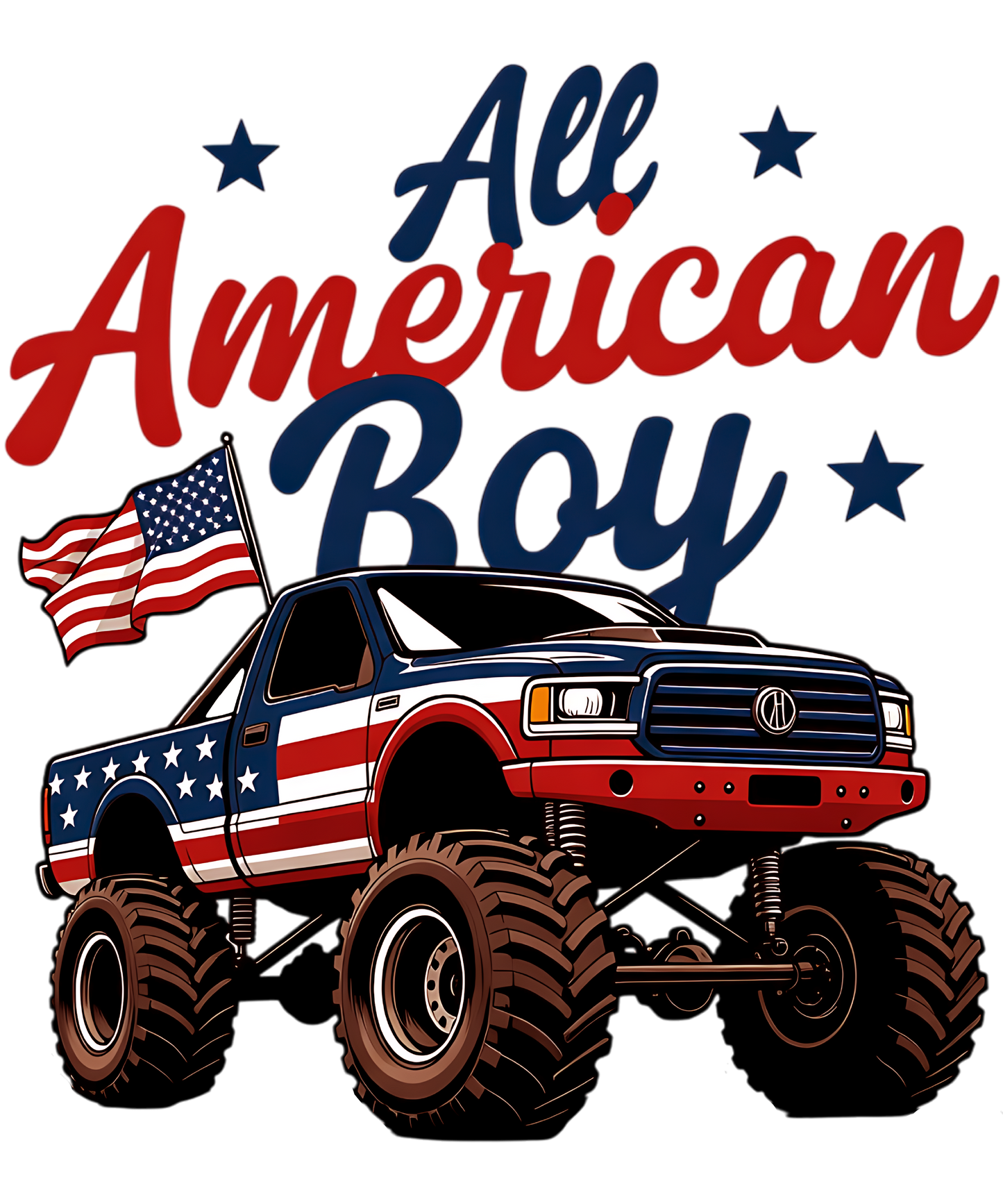 American Grown Patriotic Roosters Women's Tee