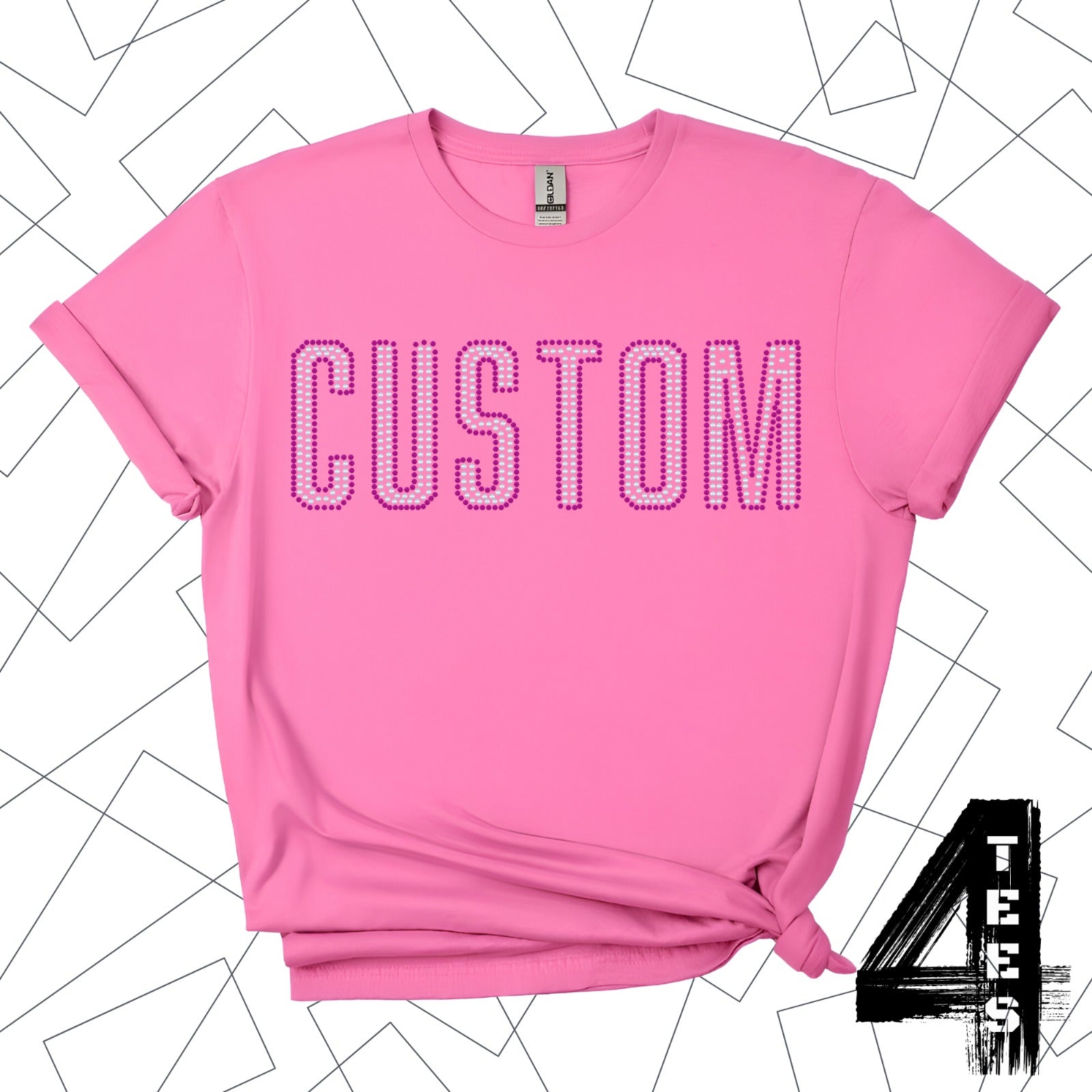 Semi Custom Spangle Transfer - Abolition Font 2 – Dynasty Transfers