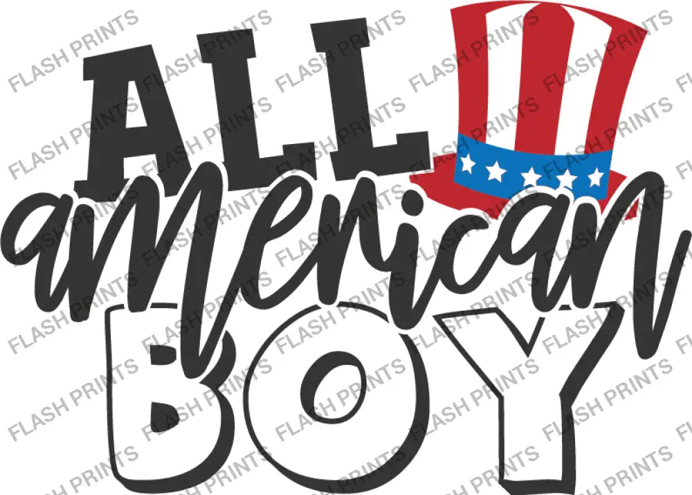 All American Boy Patriotic Vibes - Adult