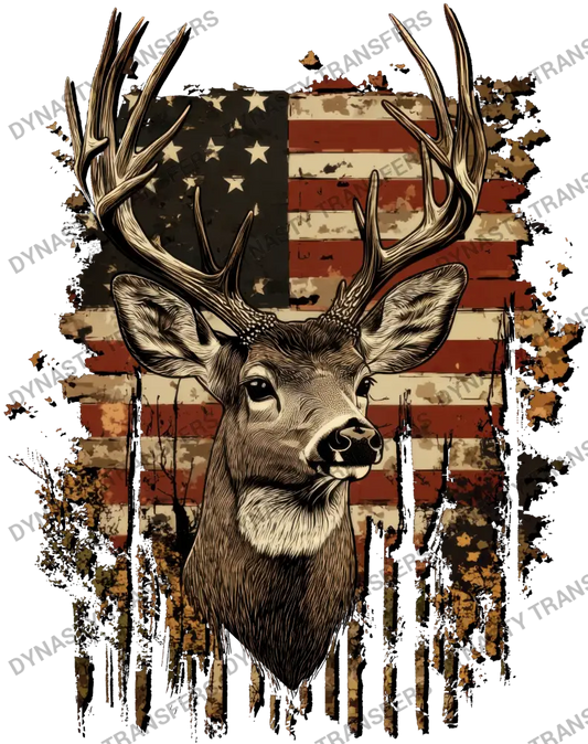 American Flag Deer