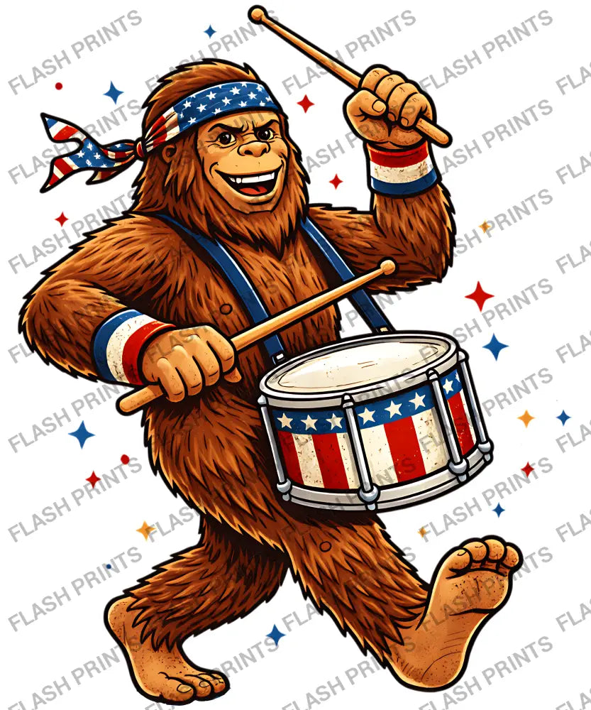 Bigfoot Freedom Drummer - Adult