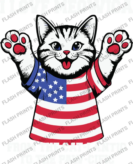 Cat-Lantic Paw-Cific Patriot - Adult