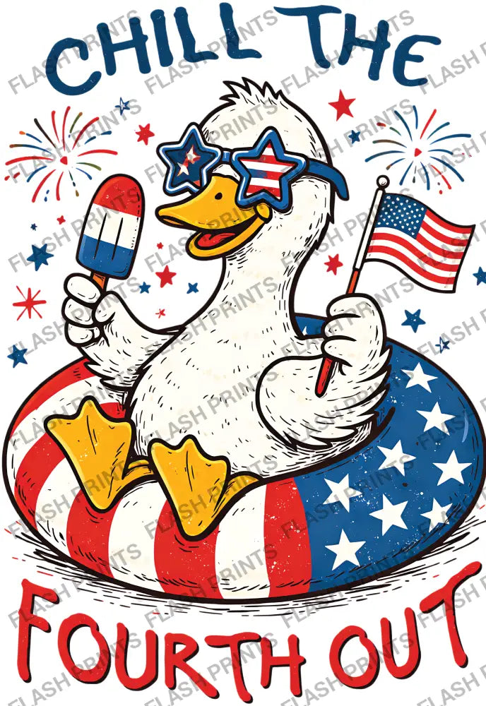 Chill The Fourth Out Duck - Adult