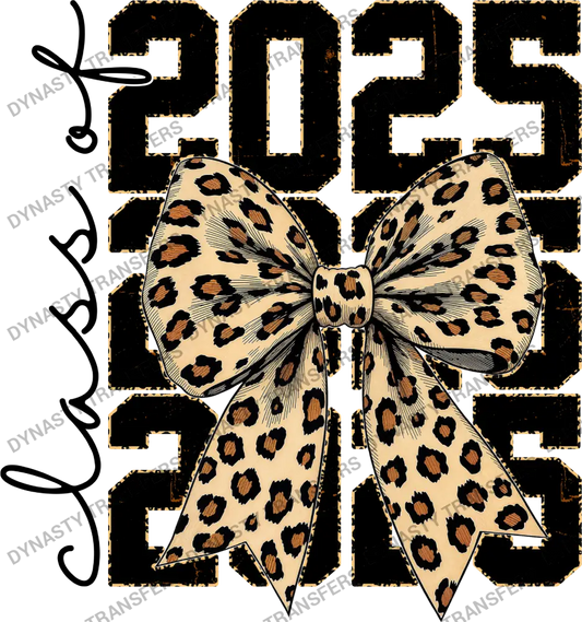 Class of 2025 Leopard Bow