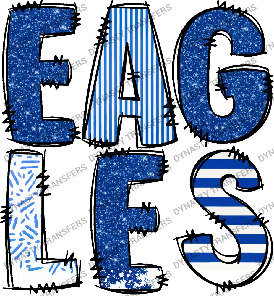 Eagles Doodle Letters โ Dynasty Transfers