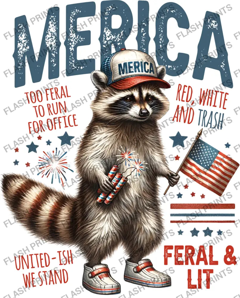 Feral Freedom Raccoon