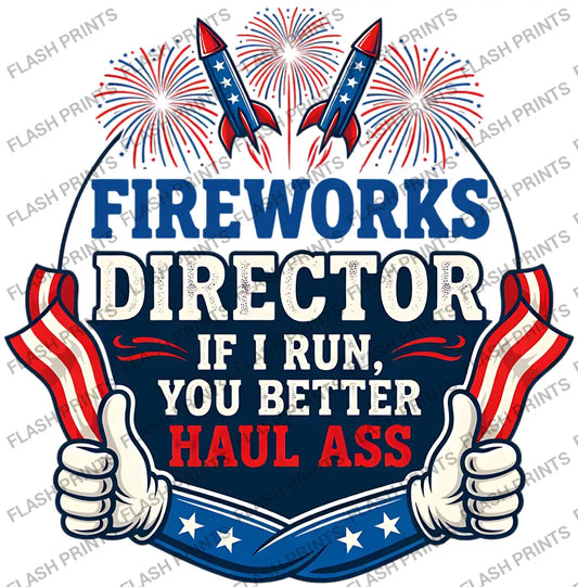 Fireworks Director Haul Ass - Adult