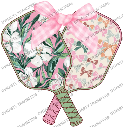 Floral Pickleball