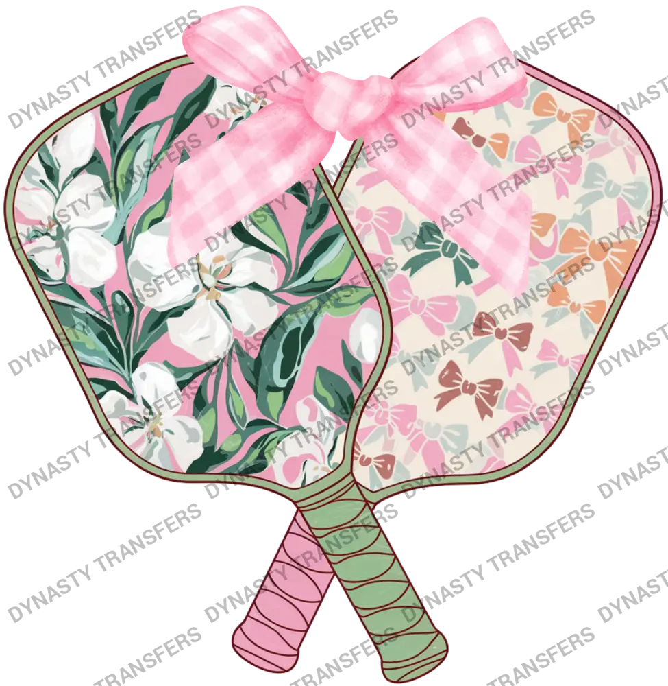 Floral Pickleball