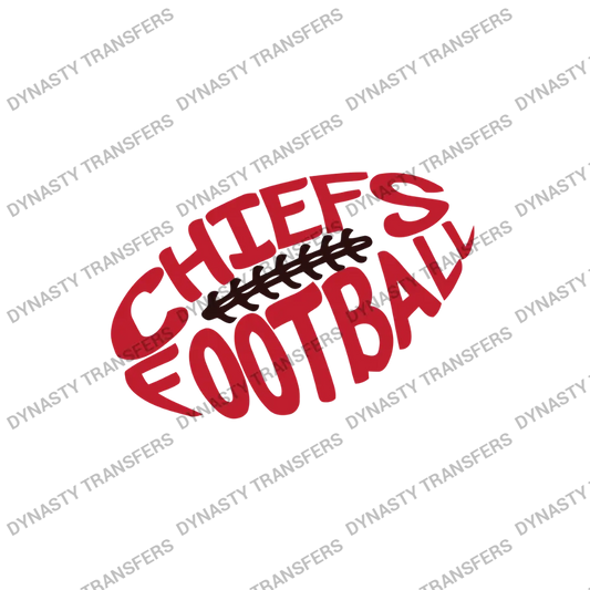 Foot Ball Chiefs - Custom