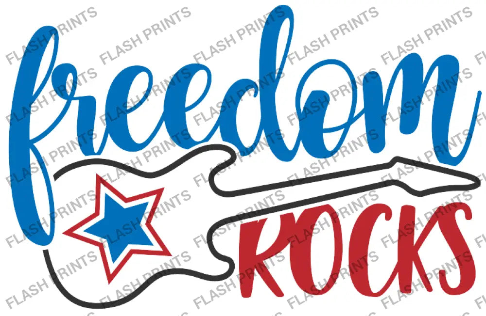 Freedom Rocks Guitar - Adult
