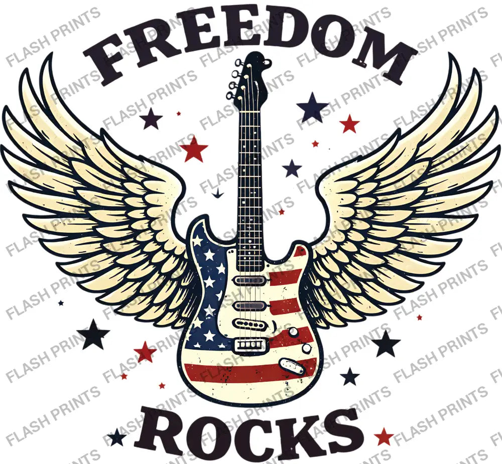 Freedom Winged Guitar - Adult