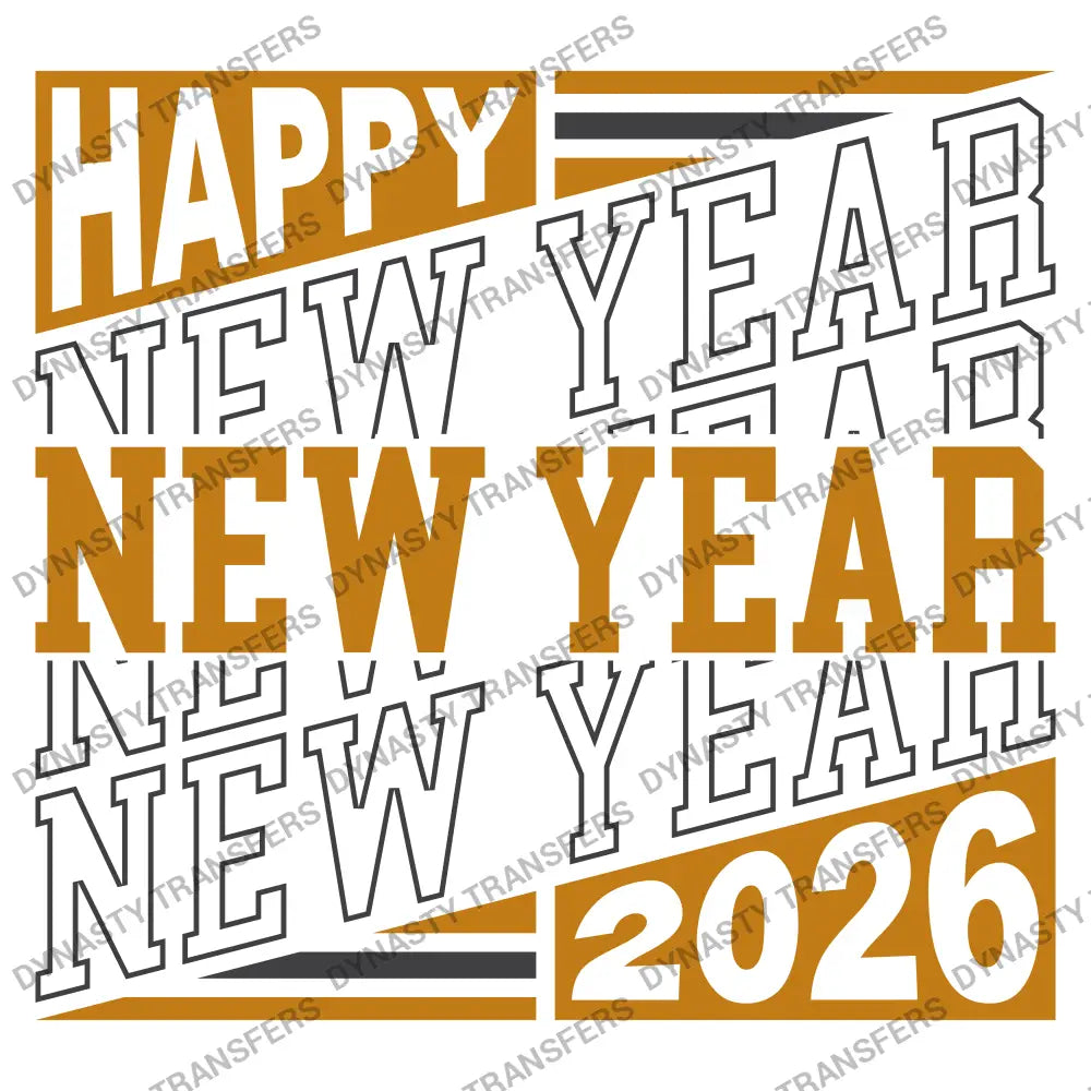 Golden and Black New Year