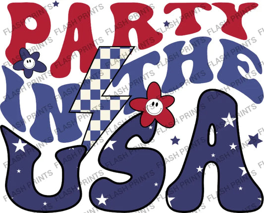 Groovy America Vibes Peace Star - Adult