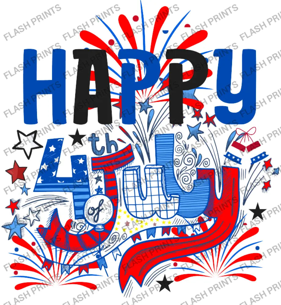 Happy 4th Fireworks Celebration - Adult