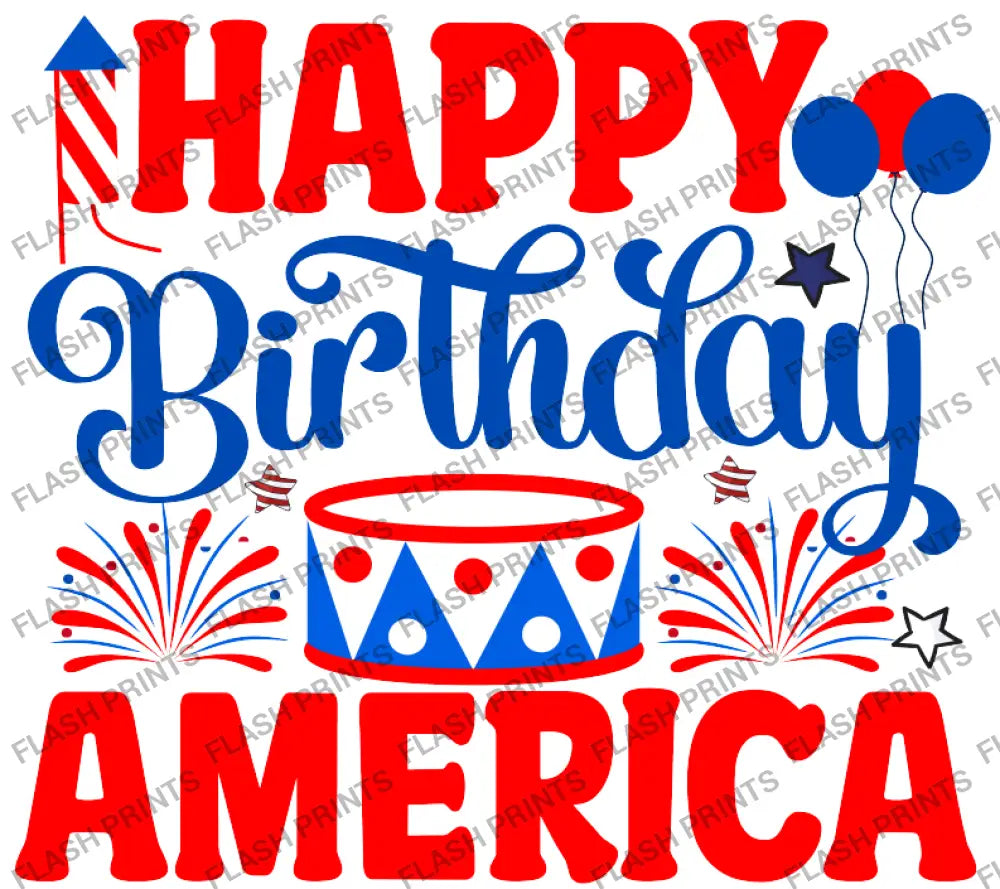 Happy Birthday America - Adult