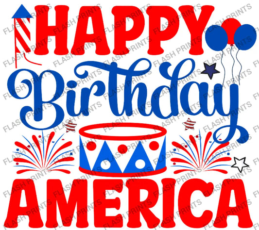 Happy Birthday America - Adult