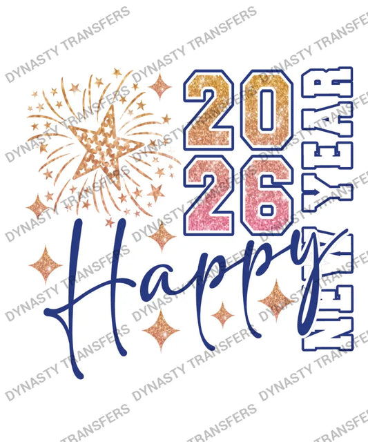 Happy New Year Stars