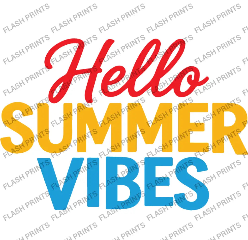 Hello Summer Vibes - Adult