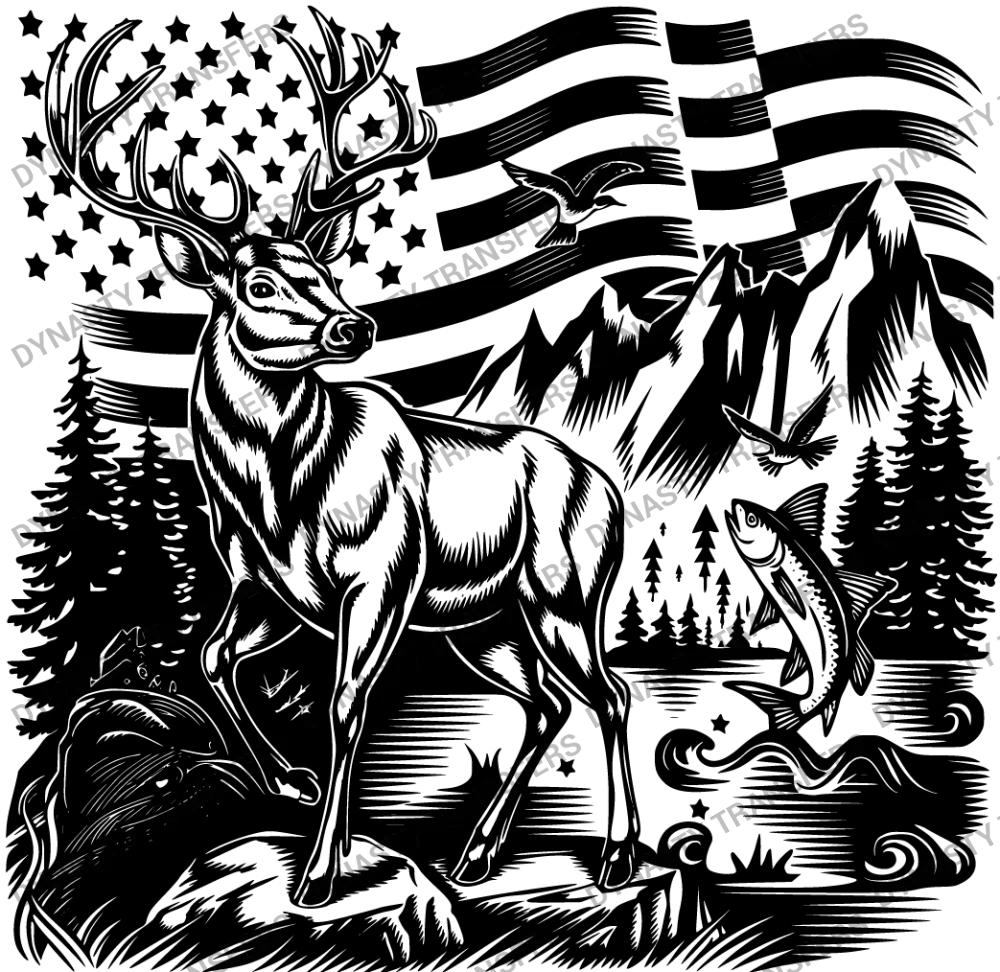 Hunting & Fishing Collage