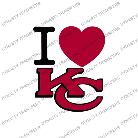 I Love Kc Custom T-Shirt