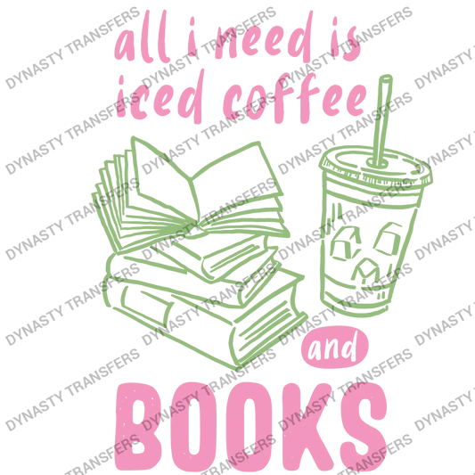 Iced Coffee & Books
