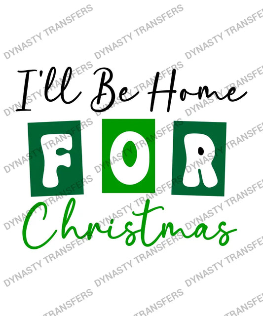 I’ll be home for Christmas