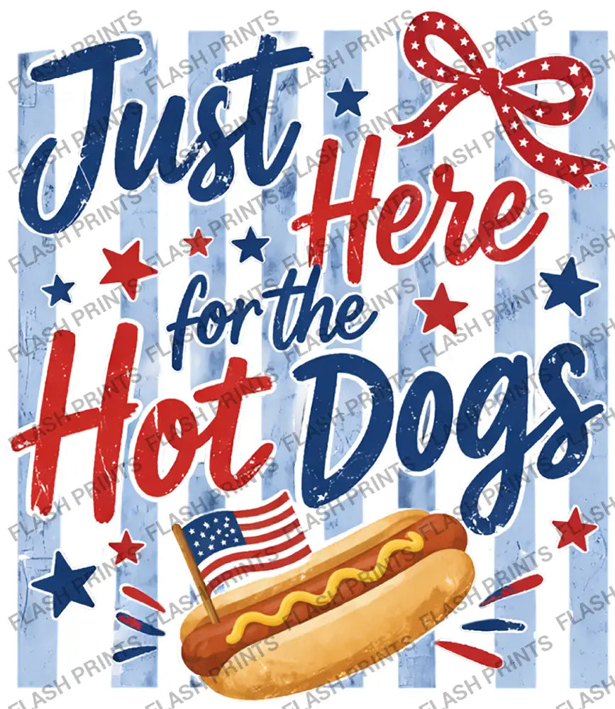 Just Here For The Hot Dogs - Adult