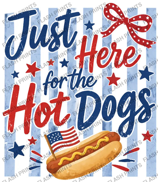Just Here For The Hot Dogs - Adult