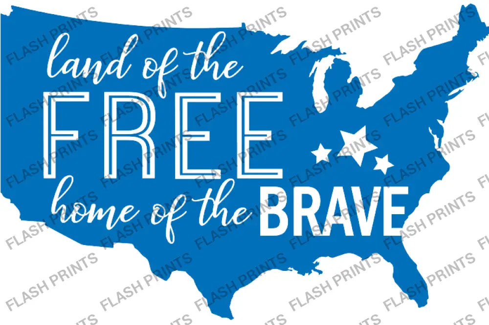 Land of the Free Home of the Brave - Adult