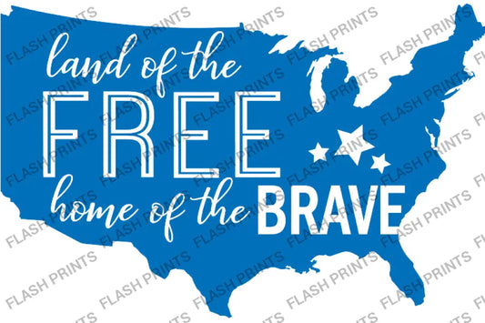 Land of the Free Home of the Brave - Adult