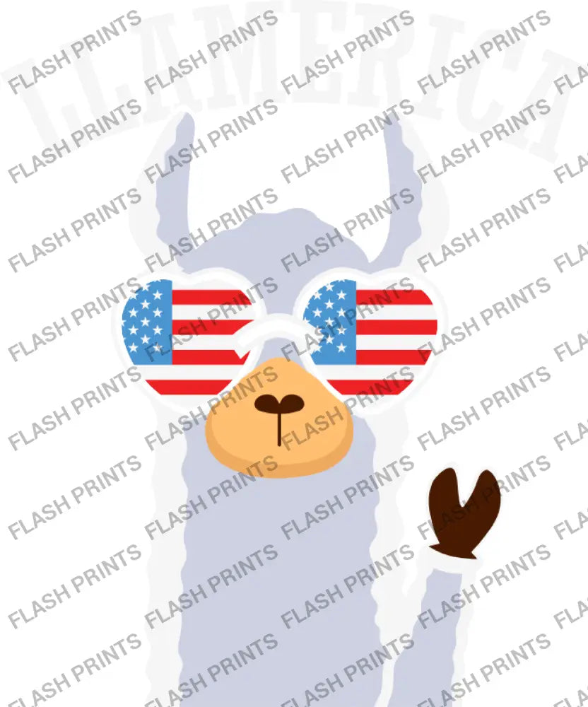 Llamerica Flag Shades - Adult